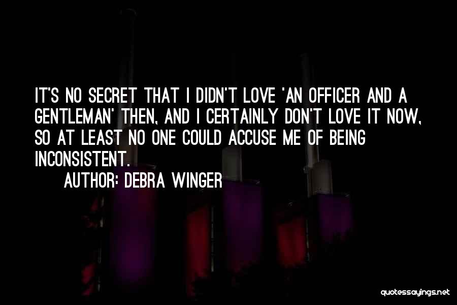 Don't Accuse Quotes By Debra Winger