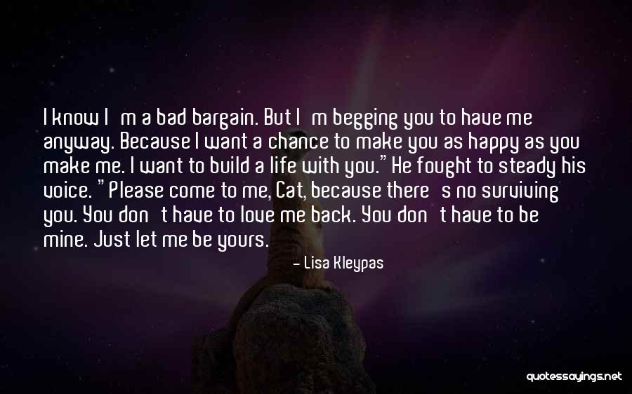 Don't Bargain Quotes By Lisa Kleypas