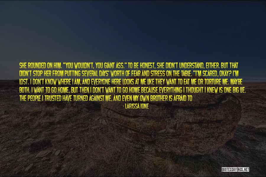 Don't Be Afraid To Die Quotes By Larissa Ione Don't Be Afraid To Die Quotes By Larissa Ione