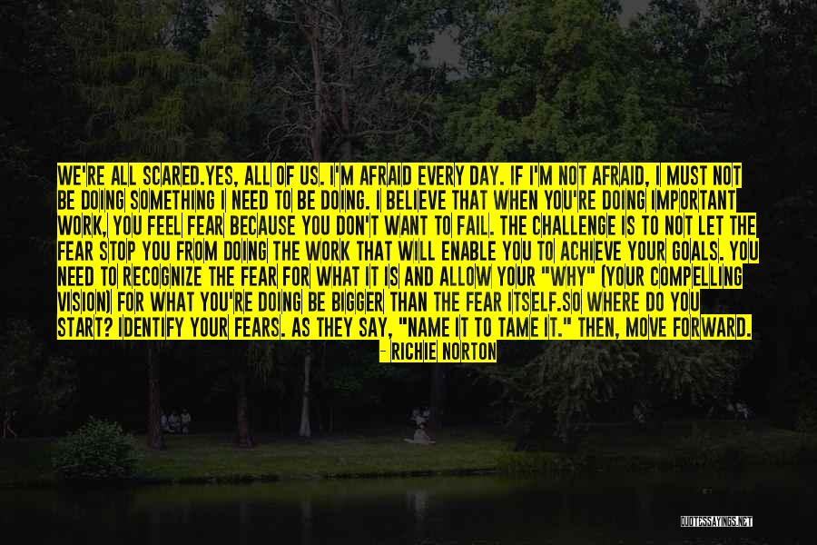Don't Be Afraid To Fail Quotes By Richie Norton Don't Be Afraid To Fail Quotes By Richie Norton