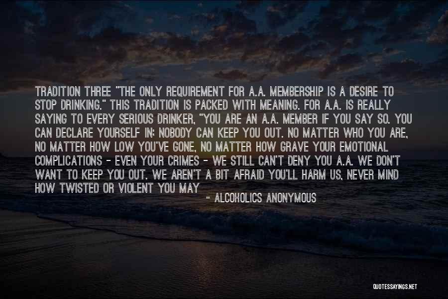 Don't Be Afraid To Say No Quotes By Alcoholics Anonymous Don't Be Afraid To Say No Quotes By Alcoholics Anonymous