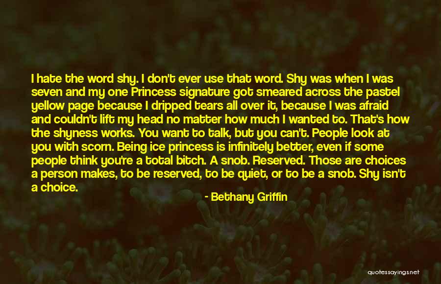 Don't Be Afraid To Talk Quotes By Bethany Griffin Don't Be Afraid To Talk Quotes By Bethany Griffin