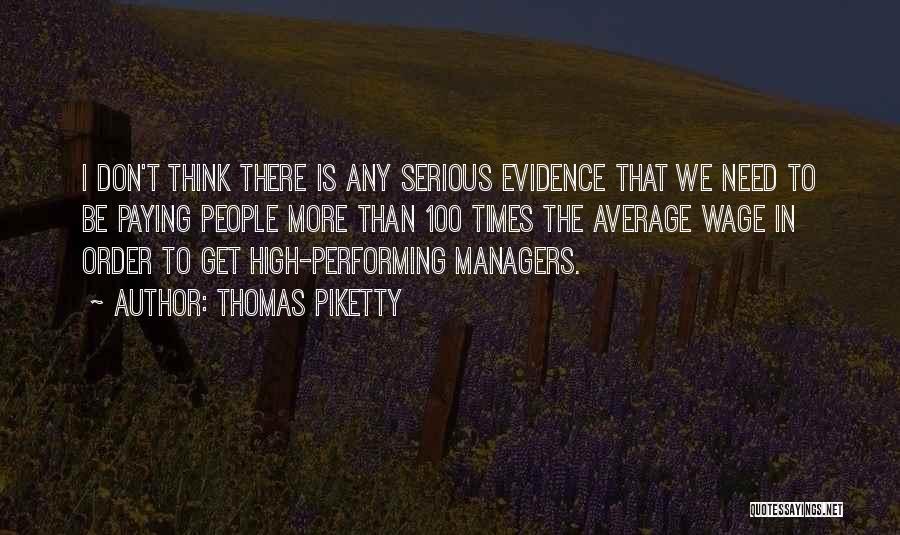 Don't Be Average Quotes By Thomas Piketty