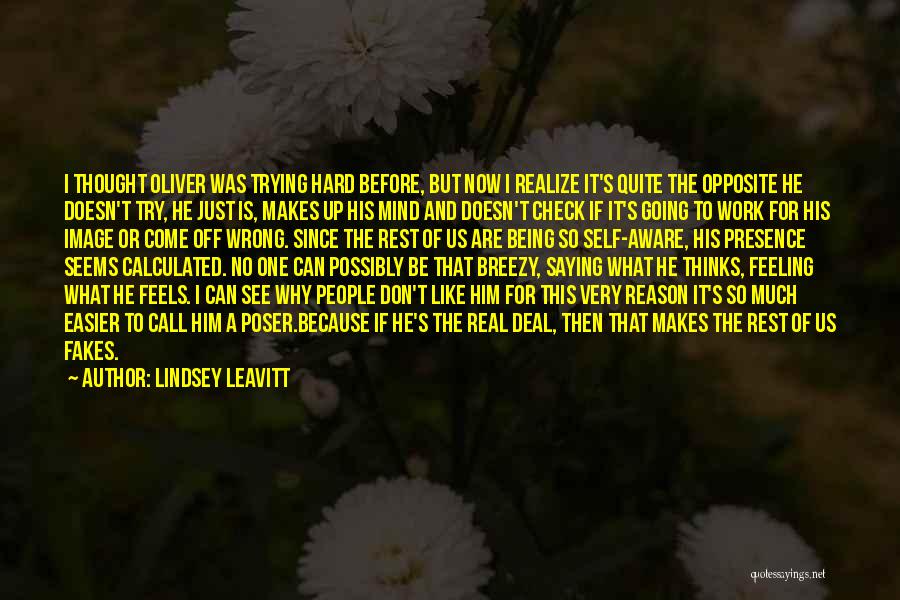 Don't Be Like The Rest Of Them Quotes By Lindsey Leavitt