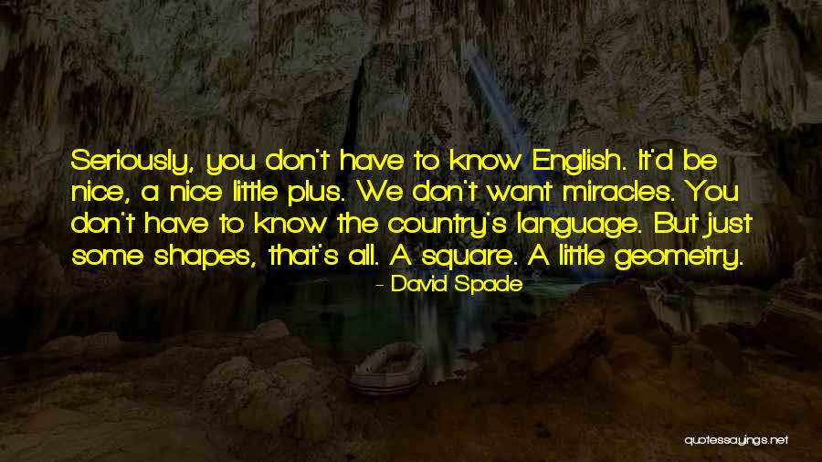Don't Be Nice Quotes By David Spade Don't Be Nice Quotes By David Spade