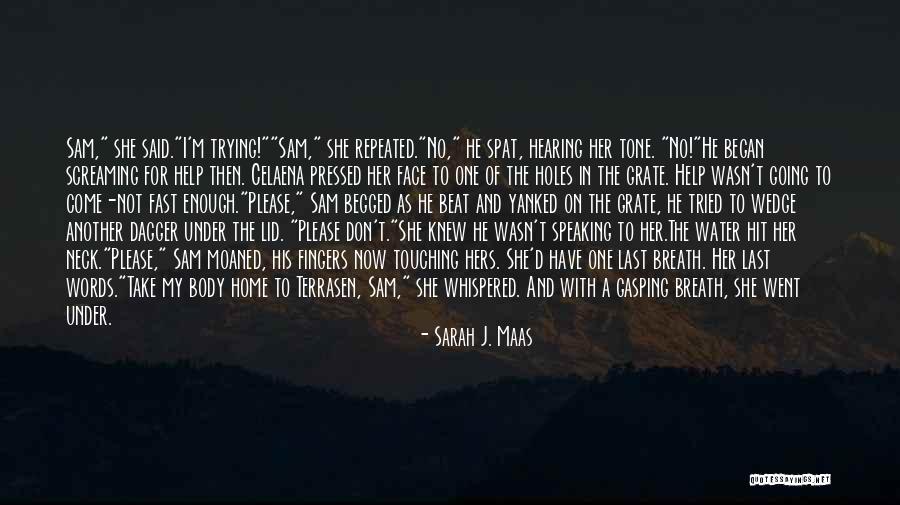 Don't Be Sad That It's Over Quotes By Sarah J. Maas Don't Be Sad That It's Over Quotes By Sarah J. Maas
