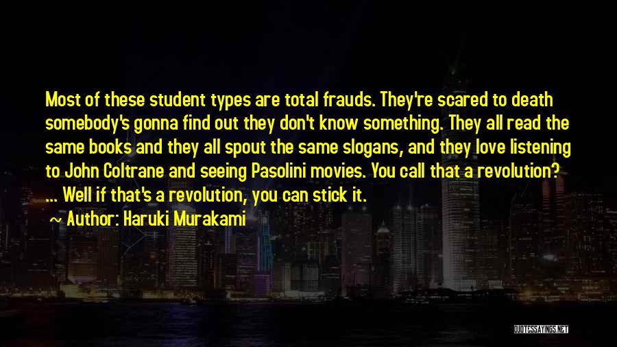 Don't Be Scared Of Death Quotes By Haruki Murakami