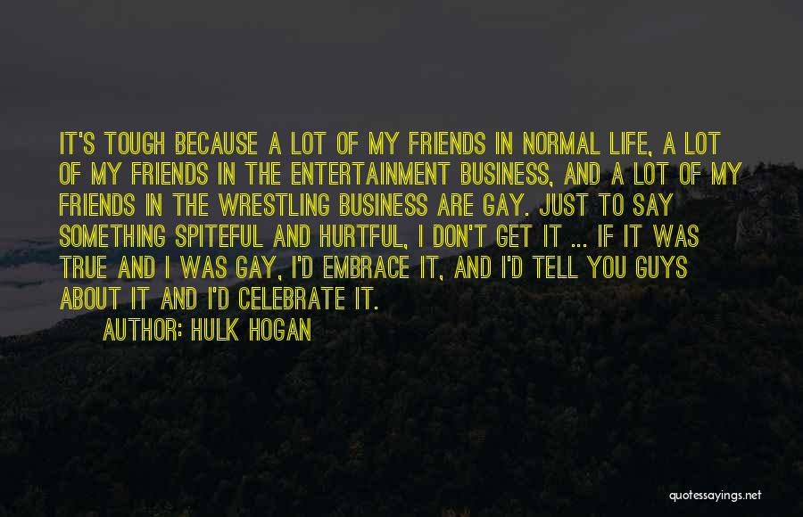 Don't Be Spiteful Quotes By Hulk Hogan