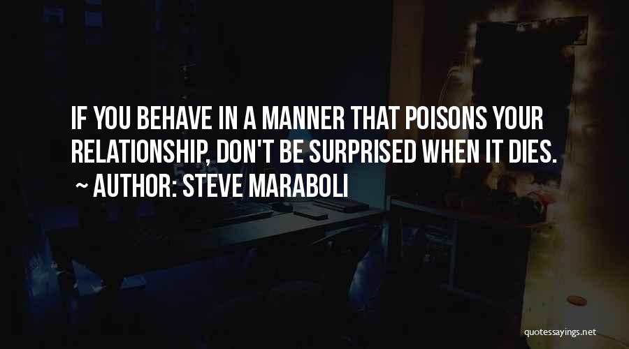 Don't Be Surprised Quotes By Steve Maraboli