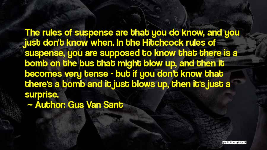 Don't Blow Up Quotes By Gus Van Sant