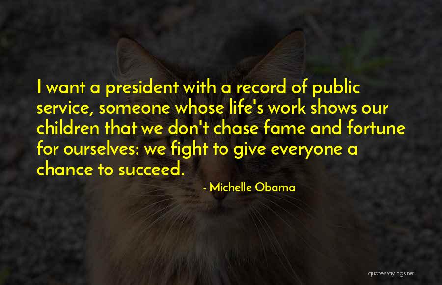 Don't Chase Someone Quotes By Michelle Obama Don't Chase Someone Quotes By Michelle Obama