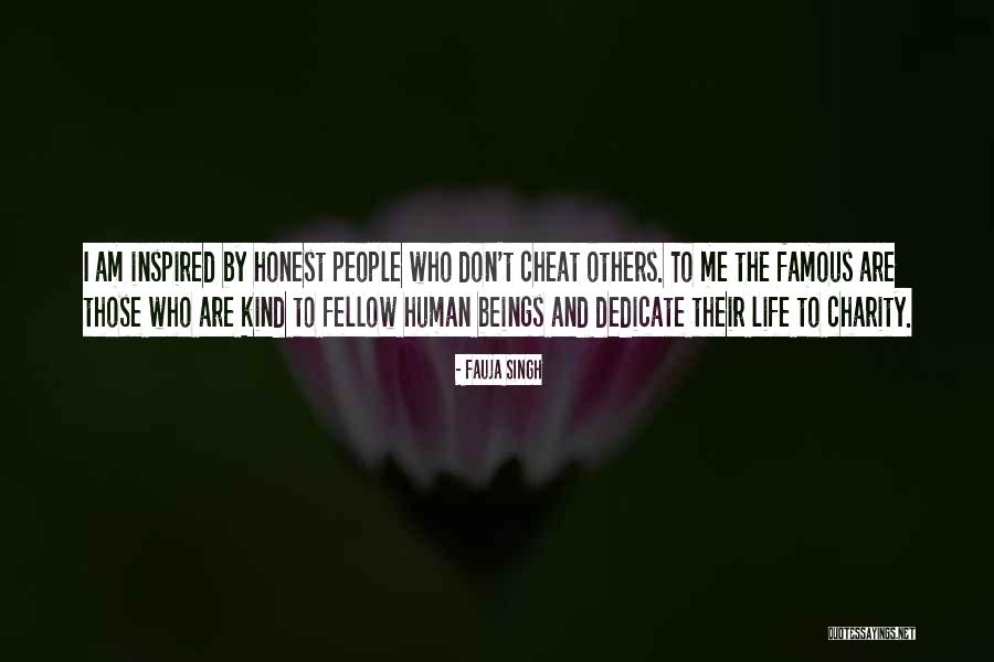 Don't Cheat Others Quotes By Fauja Singh