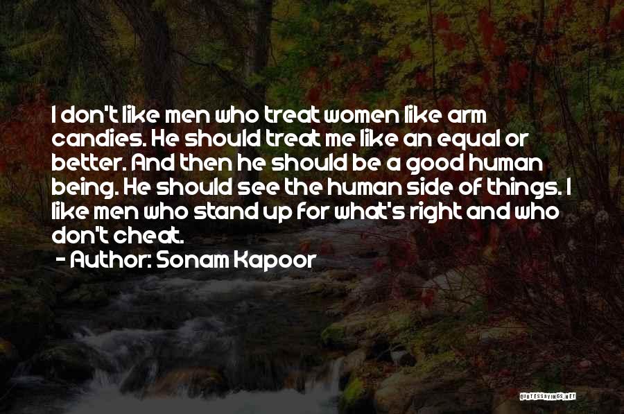 Don't Cheat Quotes By Sonam Kapoor