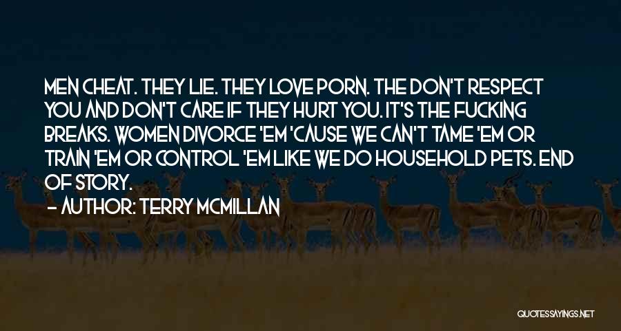 Don't Cheat Quotes By Terry McMillan