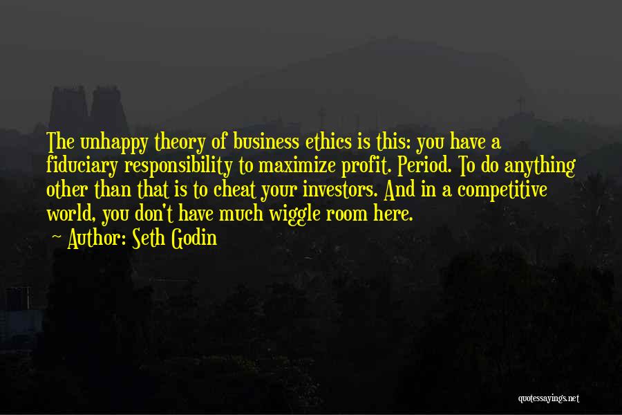 Don't Cheat Yourself Quotes By Seth Godin