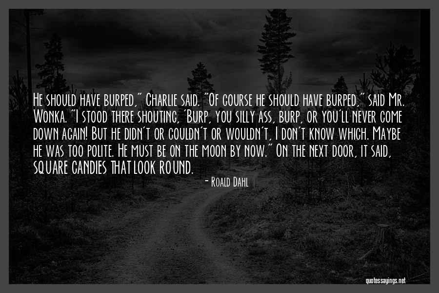 Don't Come Again Quotes By Roald Dahl Don't Come Again Quotes By Roald Dahl