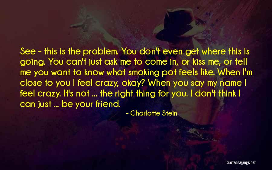 Don't Come Close To Me Quotes By Charlotte Stein