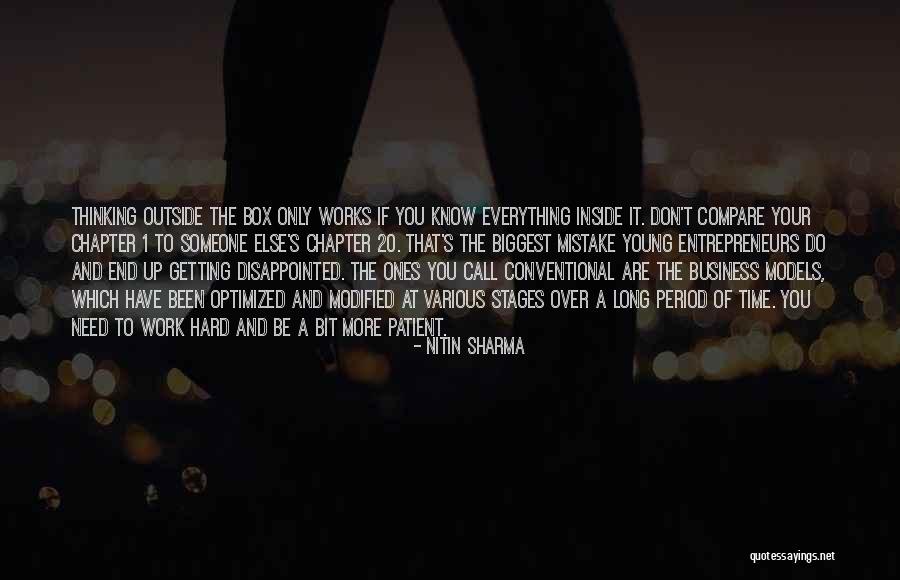 Don't Compare Yourself To Me Ever Quotes By Nitin Sharma