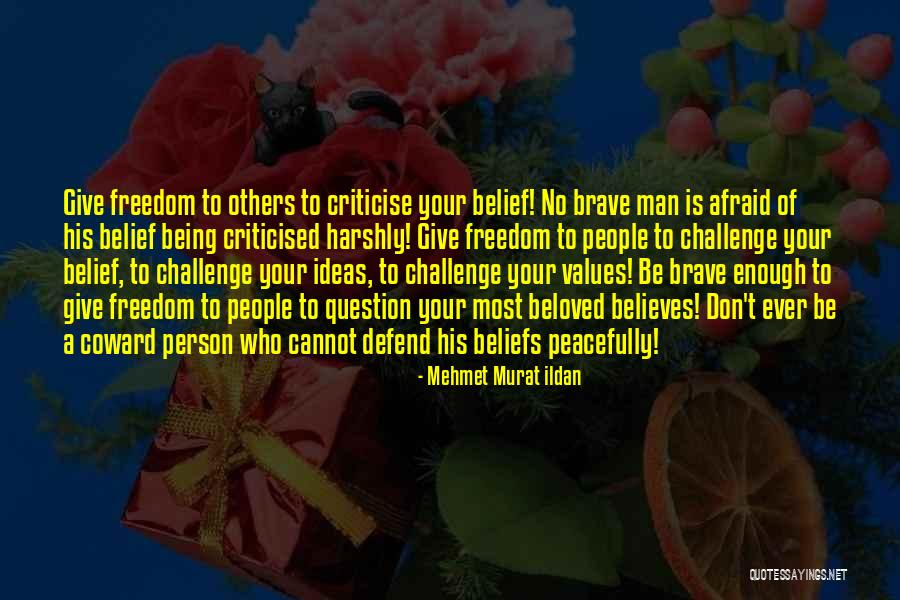 Don't Criticise Others Quotes By Mehmet Murat Ildan