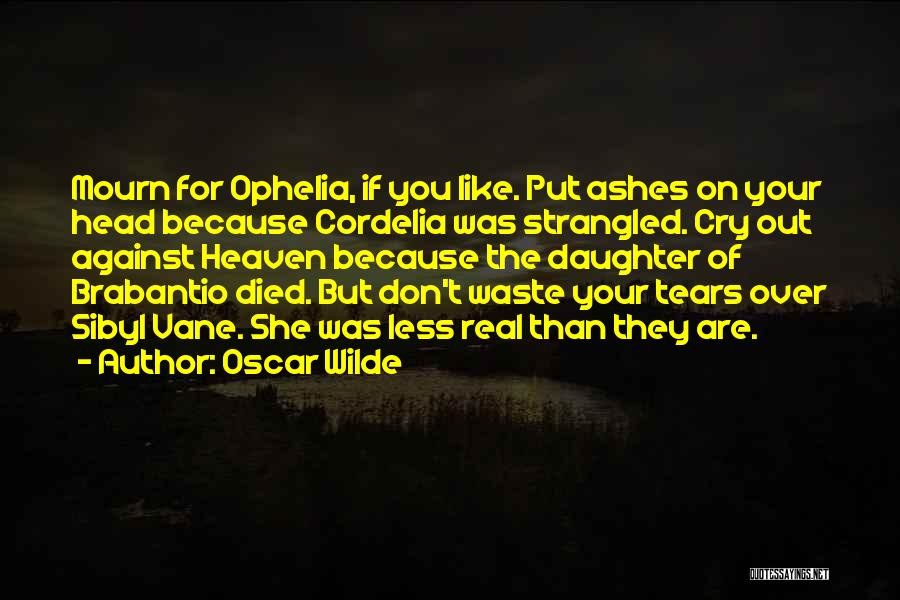 Don't Cry Because Quotes By Oscar Wilde