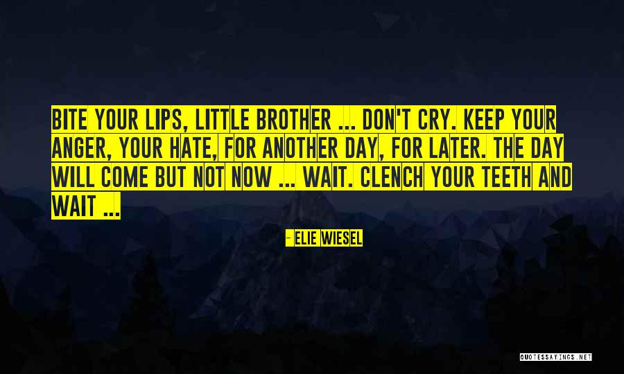 Don't Cry Now Quotes By Elie Wiesel Don't Cry Now Quotes By Elie Wiesel