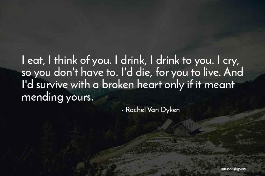 Don't Cry When I Die Quotes By Rachel Van Dyken