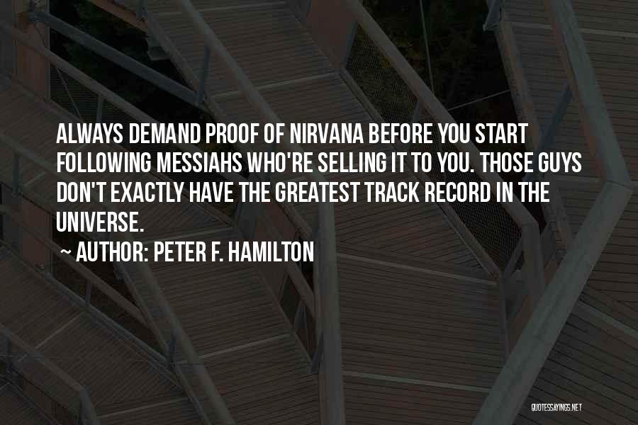 Don't Demand Quotes By Peter F. Hamilton