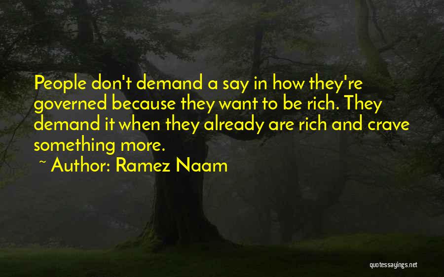 Don't Demand Quotes By Ramez Naam