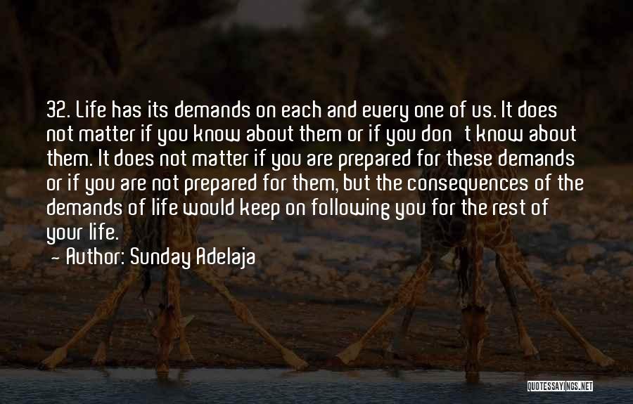 Don't Demand Quotes By Sunday Adelaja