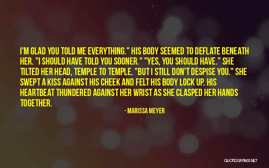 Don't Despise Quotes By Marissa Meyer Don't Despise Quotes By Marissa Meyer