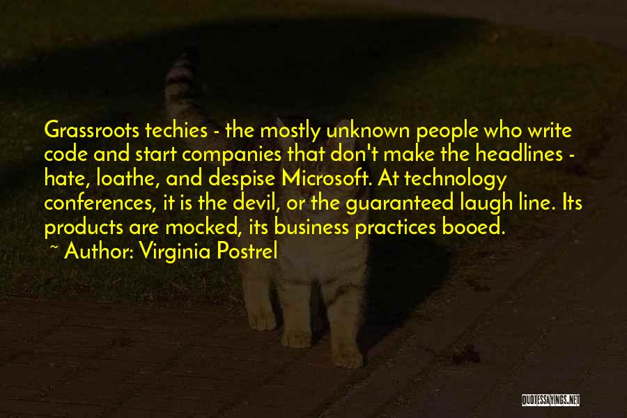 Don't Despise Quotes By Virginia Postrel