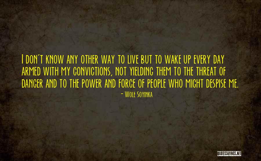 Don't Despise Quotes By Wole Soyinka Don't Despise Quotes By Wole Soyinka