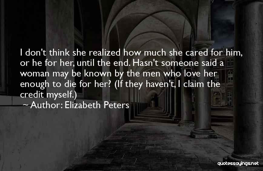 Don't Die Quotes By Elizabeth Peters