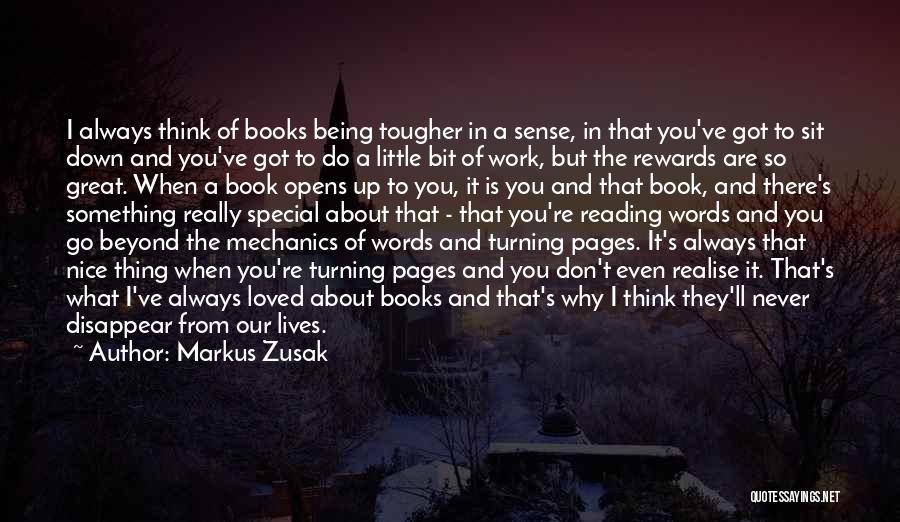 Don't Disappear Quotes By Markus Zusak