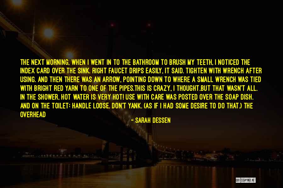 Don't Dish It Out Quotes By Sarah Dessen Don't Dish It Out Quotes By Sarah Dessen