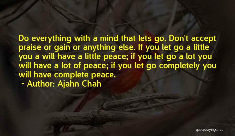 Don't Do Anything Quotes By Ajahn Chah