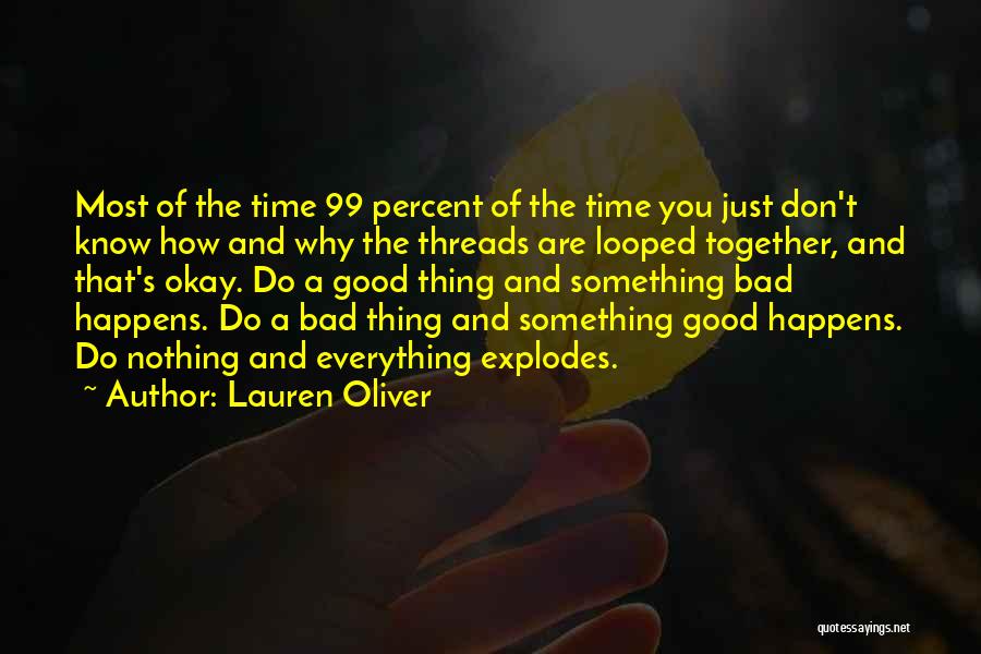 Don't Do Bad Quotes By Lauren Oliver