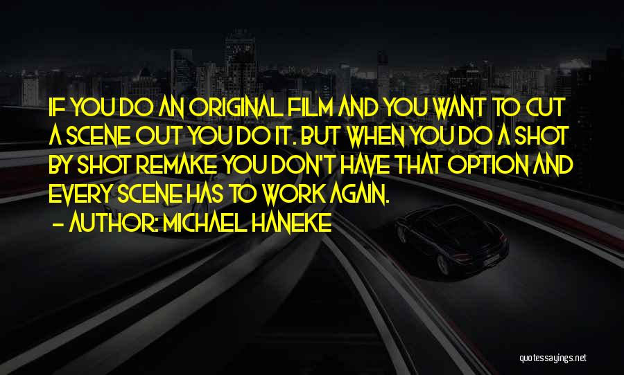 Don't Do It Again Quotes By Michael Haneke