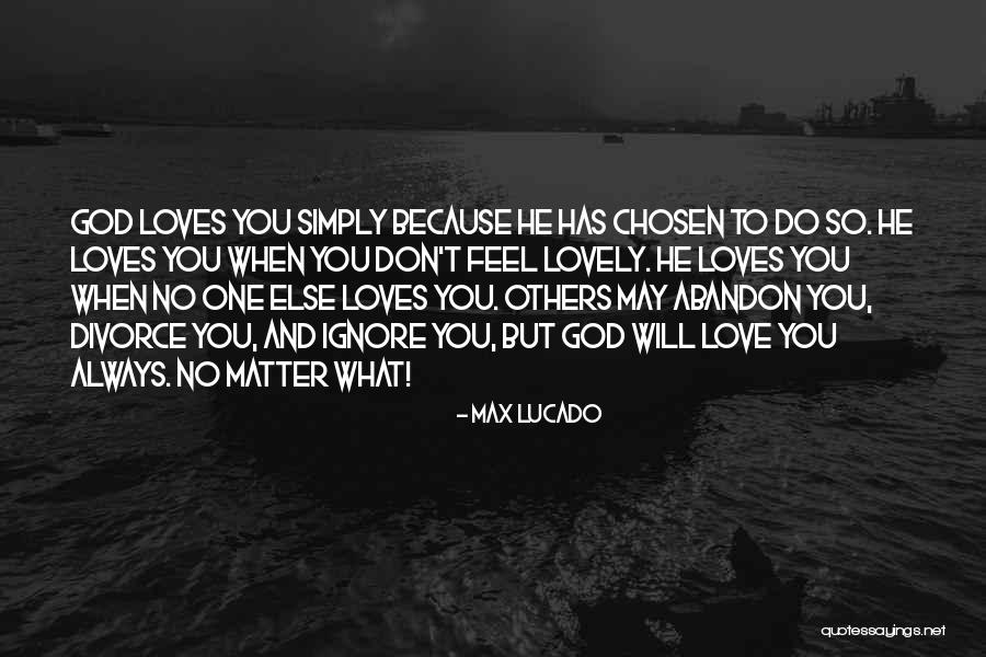 Don't Do Others Quotes By Max Lucado