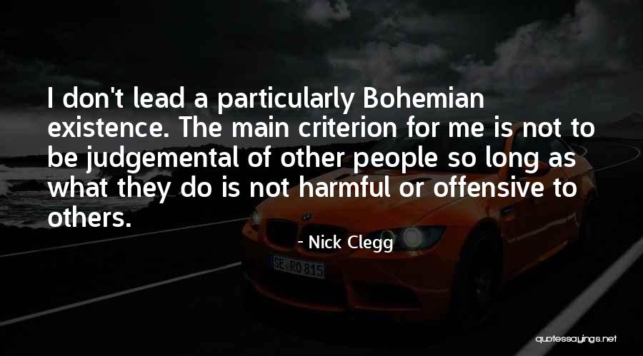 Don't Do Others Quotes By Nick Clegg