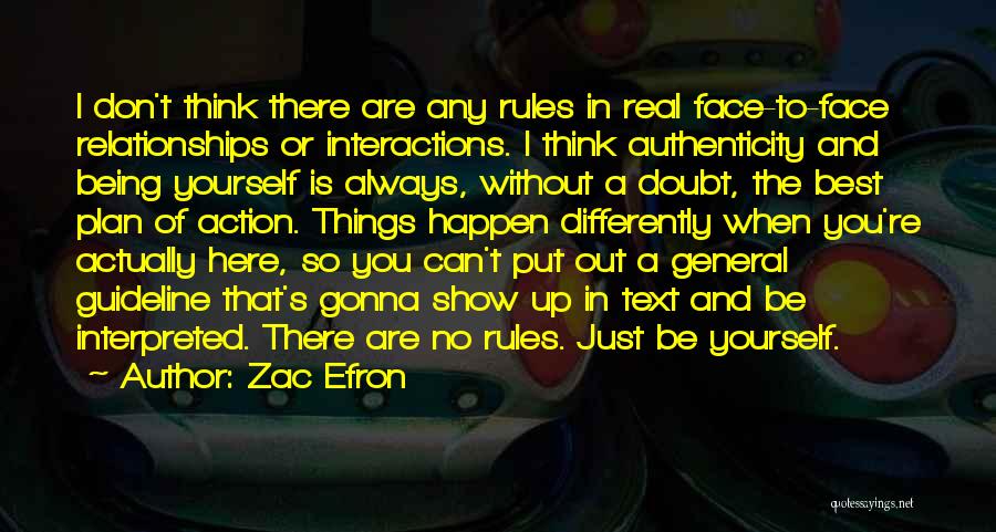 Don't Doubt Yourself Quotes By Zac Efron