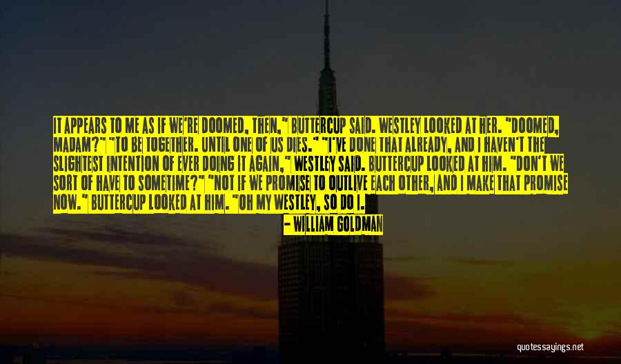 Don't Ever Do That Again Quotes By William Goldman Don't Ever Do That Again Quotes By William Goldman
