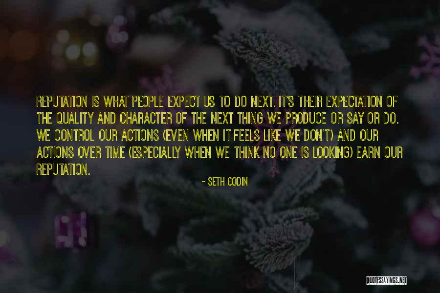 Don't Expect Things From Others Quotes By Seth Godin