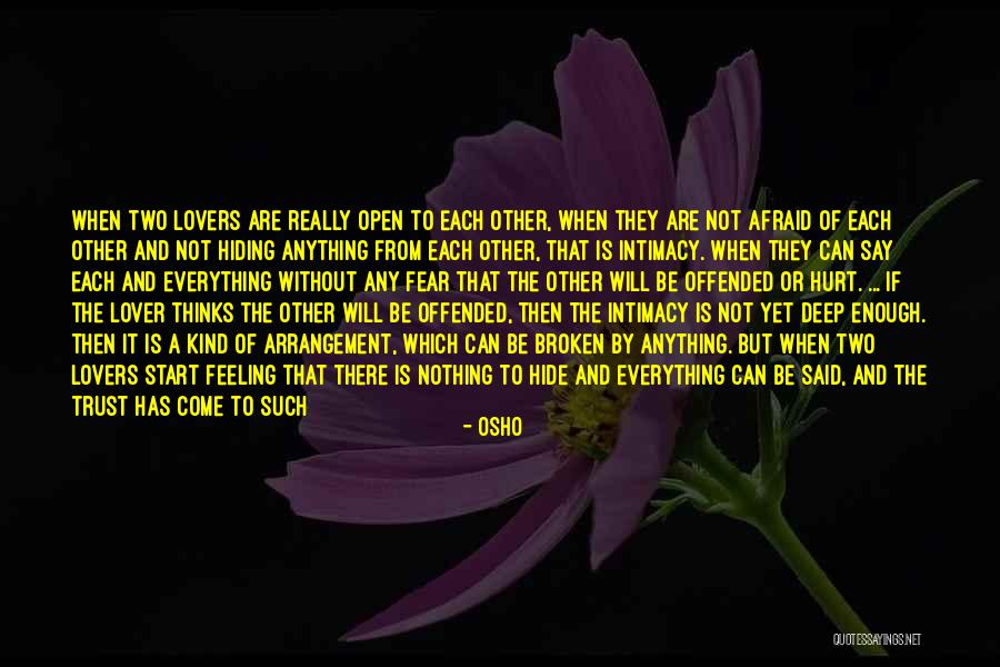 Don't Fear Nothing Quotes By Osho