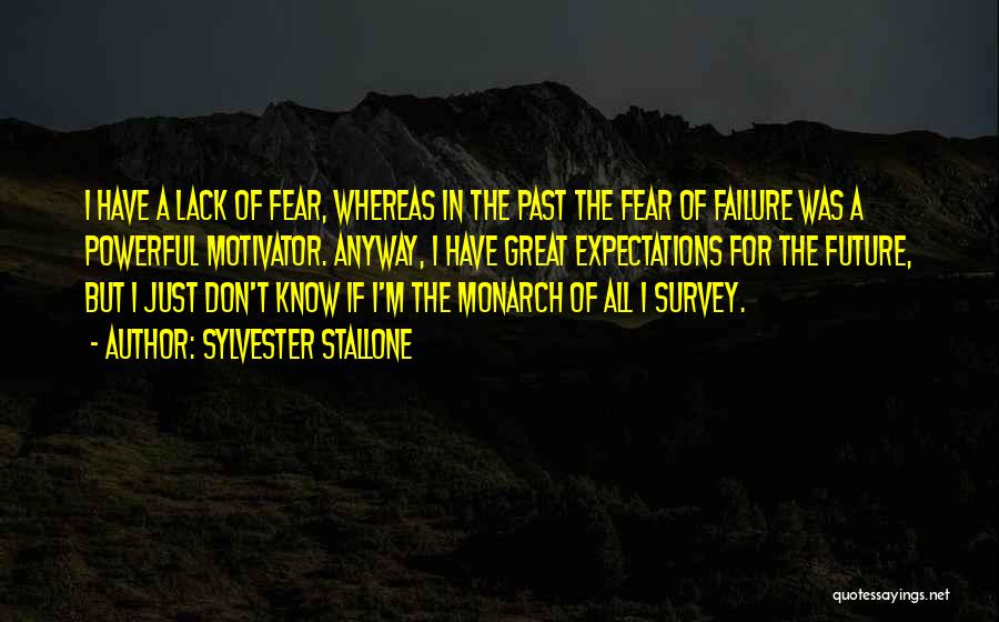 Don't Fear The Future Quotes By Sylvester Stallone