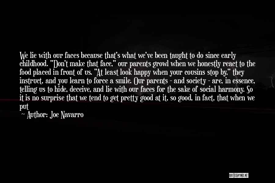 Don't Force Love Quotes By Joe Navarro