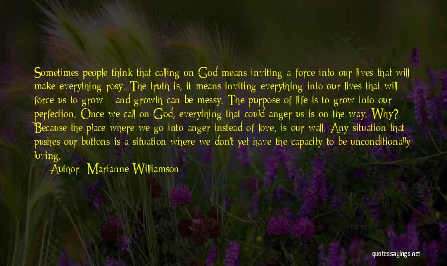 Don't Force Love Quotes By Marianne Williamson