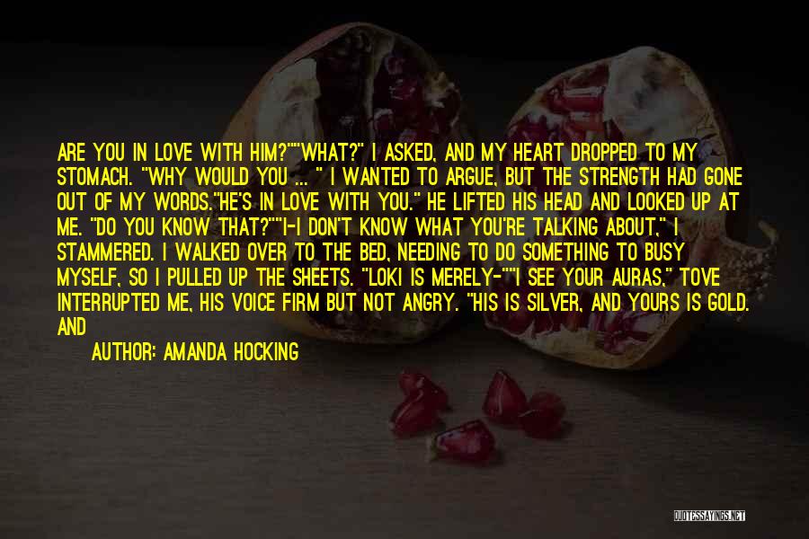 Don't Get Over Me Quotes By Amanda Hocking