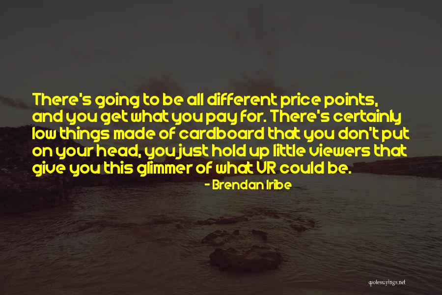 Don't Give Up Just Hold On Quotes By Brendan Iribe