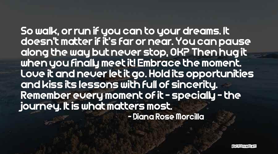 Don't Give Up Just Hold On Quotes By Diana Rose Morcilla